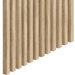 Dąb Naturalny Fornitury - Lamele Premium 3D Slim S - 20x20 mm - Panele meblowe ścienne trójwymiarowe