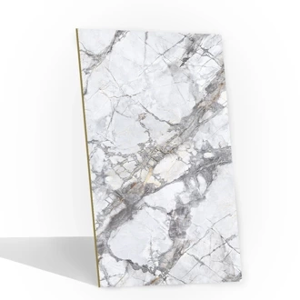 Panel ścienny z wzorem HD - 2800x1100 mm - Supreme White - 9025 - grubość: 5 mm